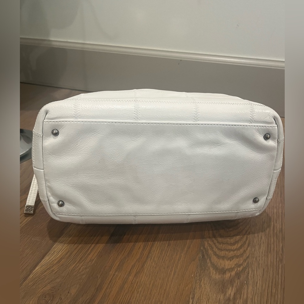 Chanel White Small Tote with COA - Picture 7 of 16